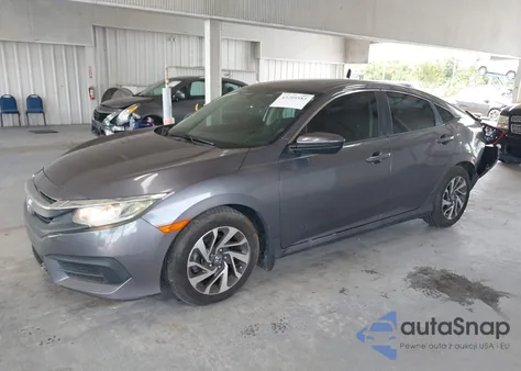 2018 Honda Civic Ex from USA, damaged, VIN 2HGFC2F78JH570537